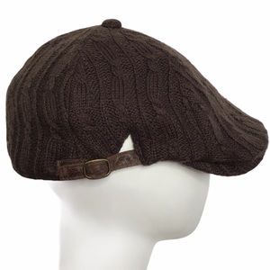 Pistil Knitted Brim Hat Brown Womens Warm Cap
